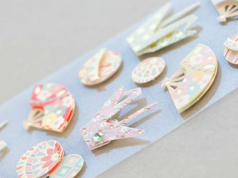 3D sticker -Japanese motifs-