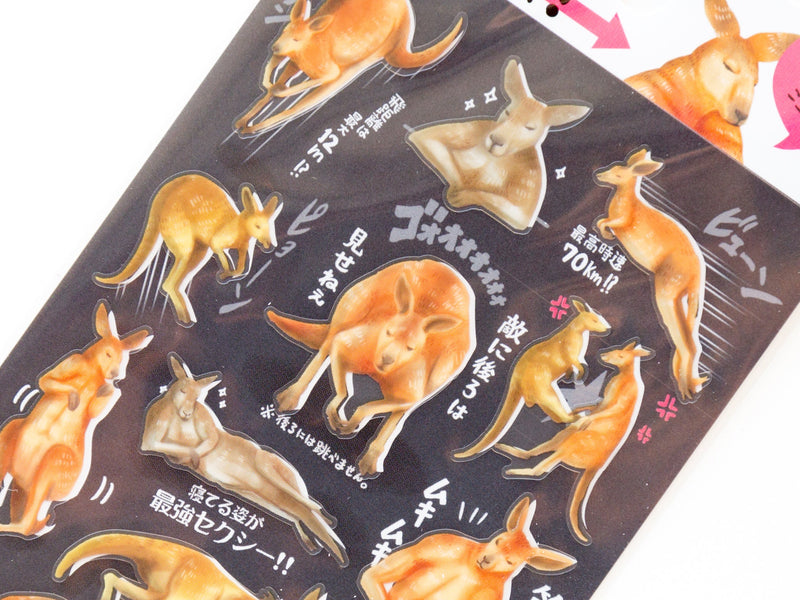 Sticker -We are the strongest animal  "kangaroos"-