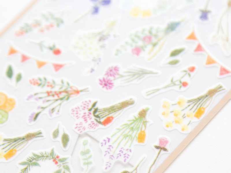 Sticker Marche "dried flower"