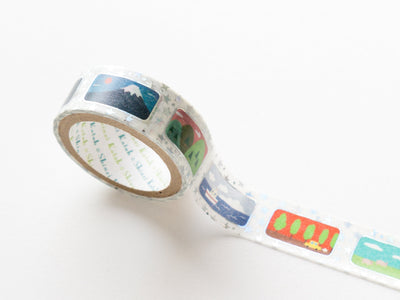 Masking Tape -scenery from the train window-
