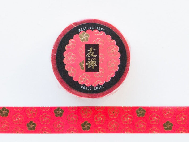 Masking Tape -traditional plum pattern-