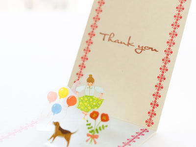 Pop-Up die-cut clear stickers - POP006 Holiday -