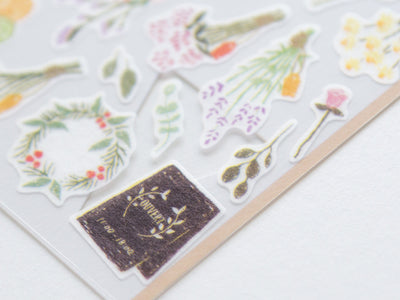 Sticker Marche "dried flower"