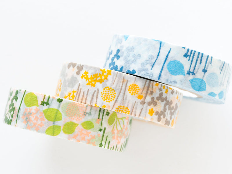 classiky washi tape -little garden / 3rolls /