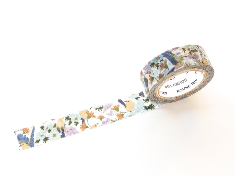 Masking Tape -birds and flowers-