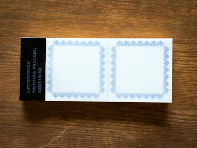 Classiky LetterPress Printing Process/ Label Book 100pcs / NO.20319-02 / 38×38mm / made in Japan