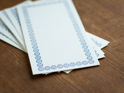 Classiky LetterPress Note cards 50pcs / NO. 20320-02 /