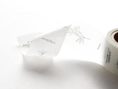 Hütte Paper Works Washi Tape -wild flowers-