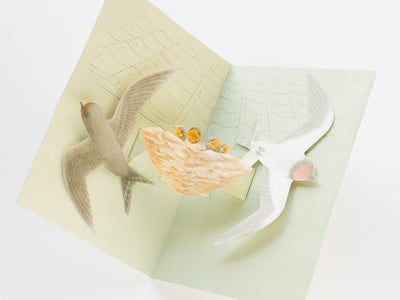 Pop-up card  - Tobidustry,  House Swallow-