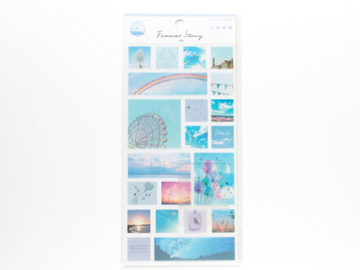 Tracing translucent sticker -Frames Story "sky"-