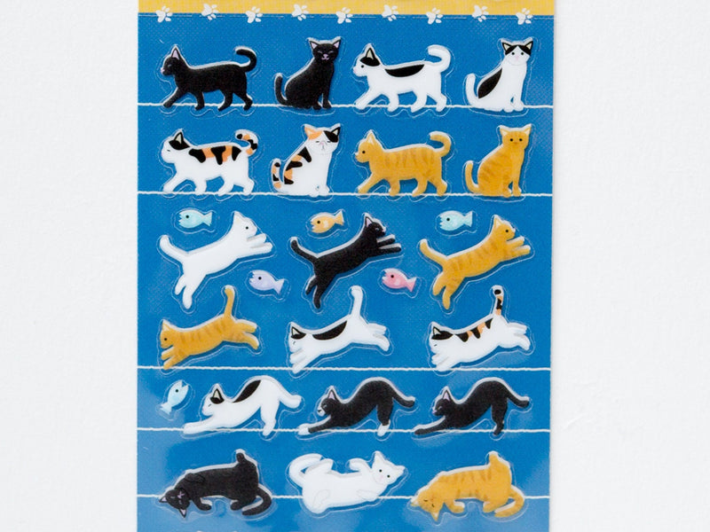 Schedule mini stickers -cats-