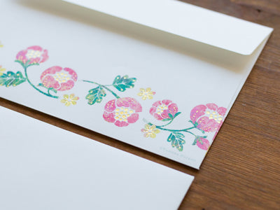 Letter Set -birds and flowers- by Tomoko Hayashi