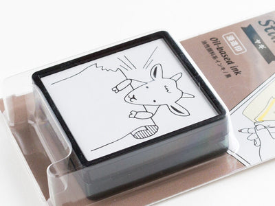 Paintable stamp -goat-
