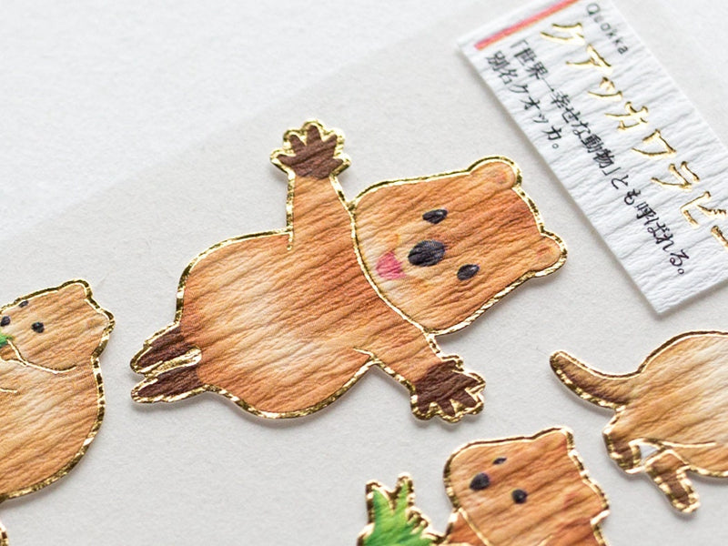 Visual collection sticker  - Quokka Wallaby -