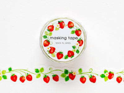 Die-cut Masking Tape -strawberry-
