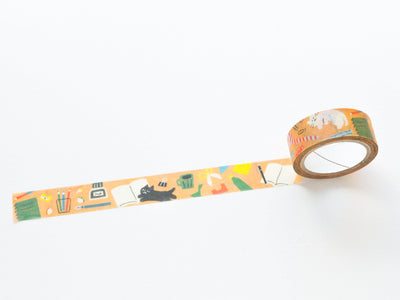 Washi Tape -cats and stationery-