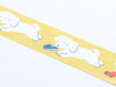 Washi Tape -Dog chewing shoe-