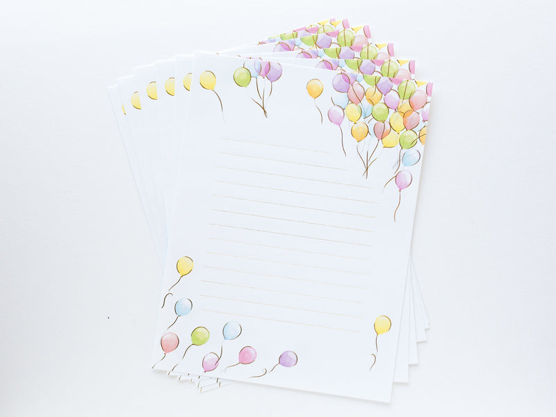 Letter Set -Polite letters "balloons"-