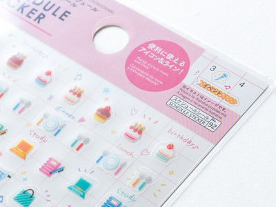 Schedule mini stickers -icon-