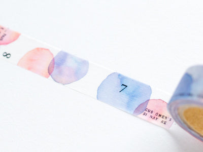 YOHAKU Japanese Washi Tape -Color of Summer-