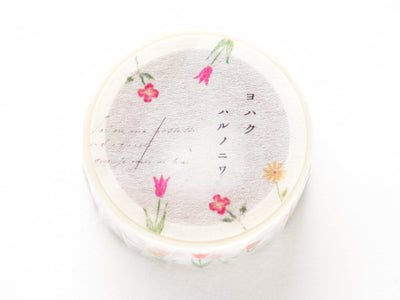 YOHAKU  Washi Tape -Spring field-