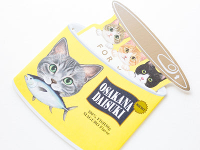Greeting card / Cats can -for you-