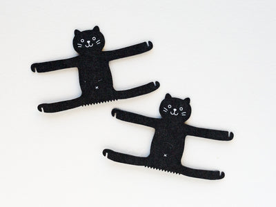 Masking tape dispenser -Animal Hug "Black cat"-