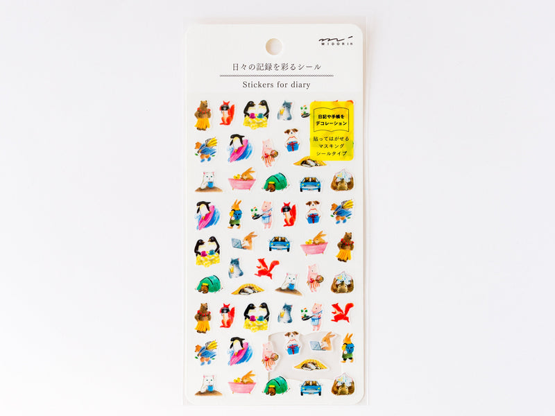 Diary Sticker -Animal&