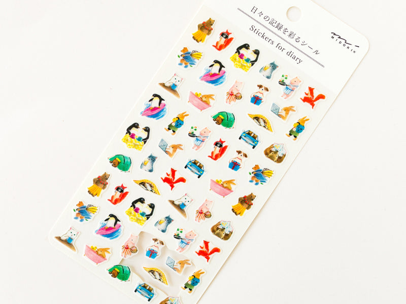 Diary Sticker -Animal&