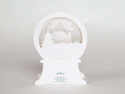 Christmas card "Snow globe -Santa's House-"