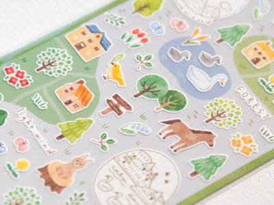 Sticker -Four seasons in the forest "spring breeze"-