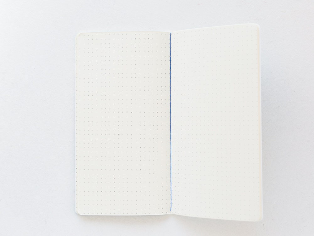 Thread binding slim notebook -rabbit and alphabet- – Fantastic Japan