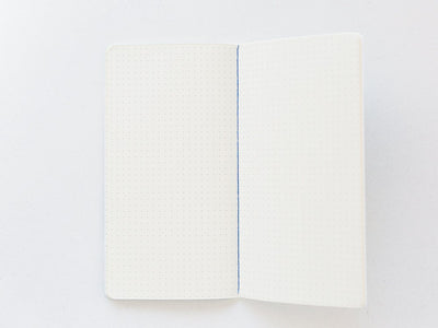 Thread binding slim notebook -rabbit and alphabet-
