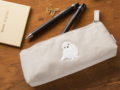 Pencil case -Fluffy Long-tailed tit-