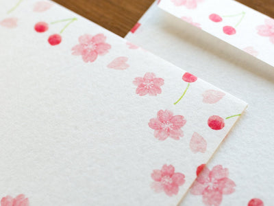 Washi letter set -Cherry-