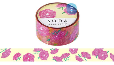 Clear tape - SODA "flower"-