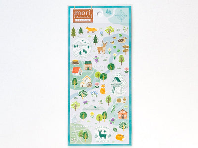 Sticker -Four seasons in the forest "early summer"-