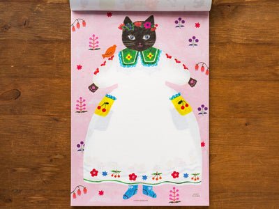 Letter Pad and Envelopes -cat and onepiece-