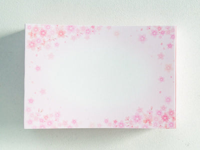 JPop-up Greeting card -Mt. Fuji and cherry blossoms-