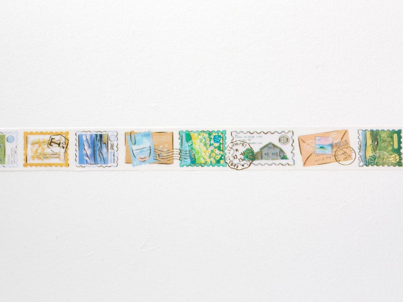 Masking Tape -postage stamps "Secenary"-