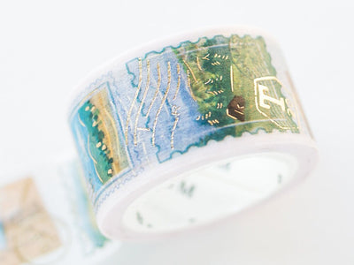 Masking Tape -postage stamps "Secenary"-