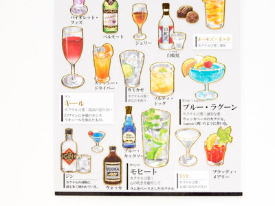 Visual collection sticker  - Cocktail-