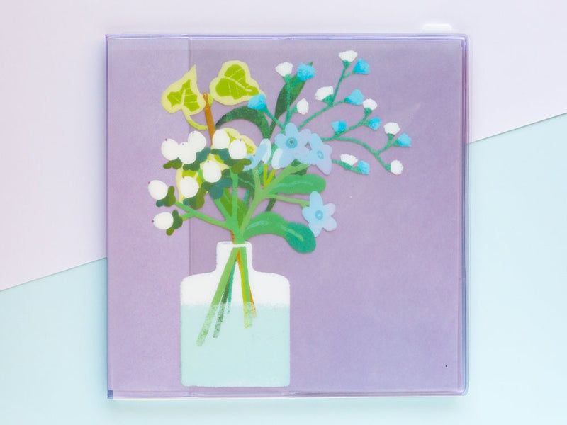 HITOTOKI Notebook -square "bouquet"-