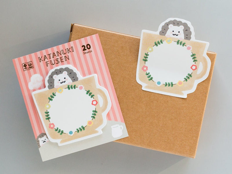 Die-cut Sticky Notes -hedgeho-