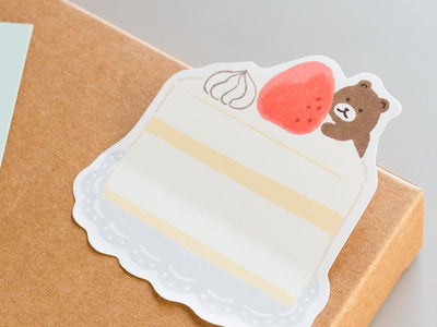 Die-cut Sticky Notes -hungry bear-