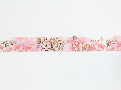 Gold Foil  Masking Tape -Color of cherry blossoms- / kamiiso sansho / SAIEN / Japanese stationery/ made in Japan