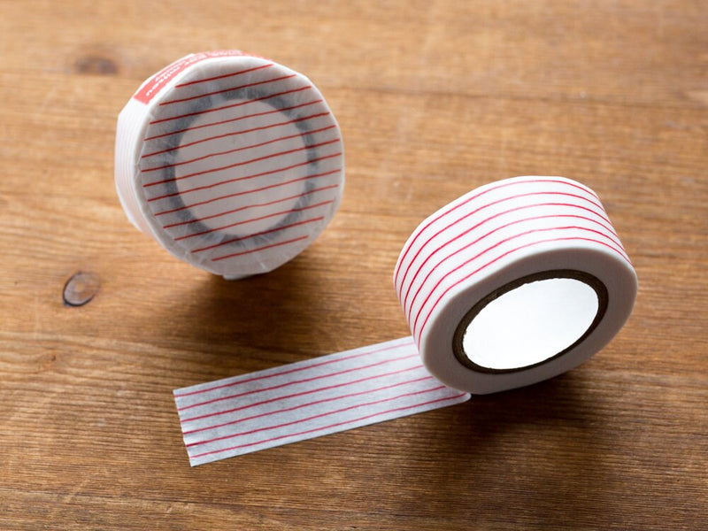 Krympe ustabil overskydende Classiky washi tape -red line- / Item No 45634-03 / – Fantastic Japan