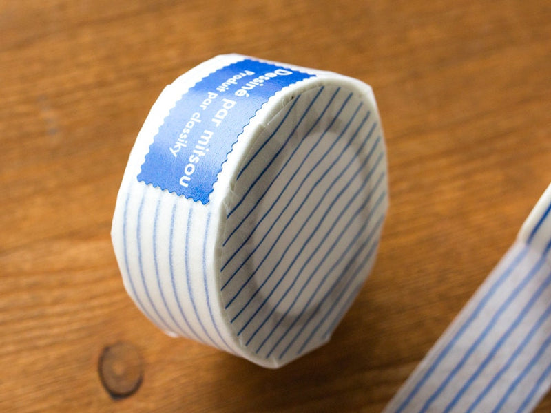 Classiky washi tape -blue line-  / Item No 45634-04 /