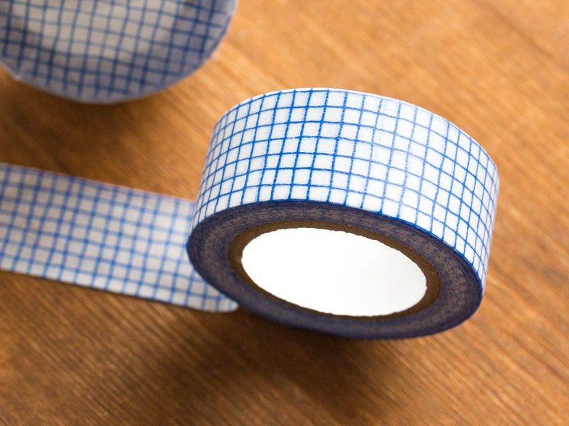 Classiky washi tape -blue plaid- / Item No 45634-06 /