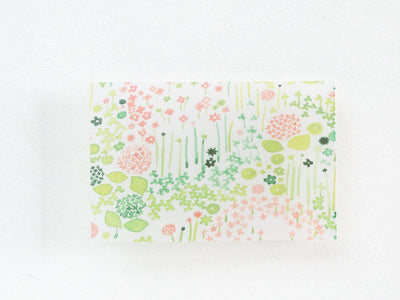 Classiky folded mini card -little garden-